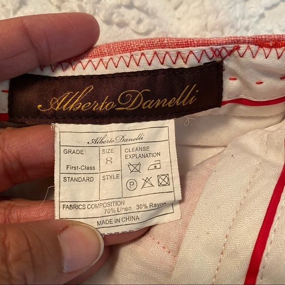 ALBERTO Danelli Linen Blend Pants - Picture 8 of 8